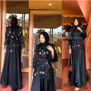 FALERIE DRESS BAJU KONDANGAN BAHAN ARMANY SILK BAJU BRIDESMAID BAJU LAMARAN DRESS KEKINIAN LD 105-120 TERMURAH