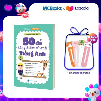 50 Đề Tăng Điểm Nhanh Tiếng Anh – Lớp 2 - Theo chương trinh mới nhất