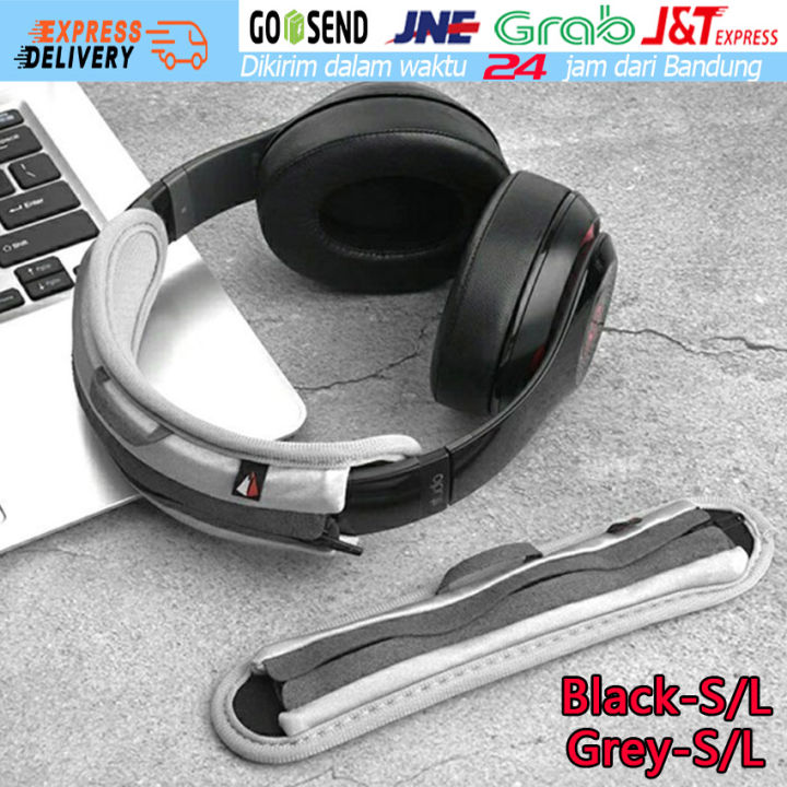 Soft Headband Cover Pelindung Headphone Headset Head Band Soft