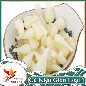 CỦ KIỆU CHUA NGỌT  GIÒN TAN- Vựa Khô Minh Triết