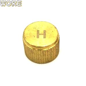 WORE Car Air Conditioner Refrigerant Dust Cover Valve Core Caps High Low Side Port Cap Auto High Low Pressure Caps Accessories