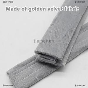 [COD] jiameitan 2ชิ้นผ้ากำมะหยี่นุ่มมือจับประตูตู้เย็นป้องกันไฟฟ้าสถิตย์ทำให้มือจับอุปกรณ์ในครัวตัวป้องกันการเคลื่อนที่