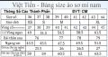 Áo sơ mi Việt Tiến trắng trơn  giá 560k sale 280k form regular ngắn taygiảm 50%. 