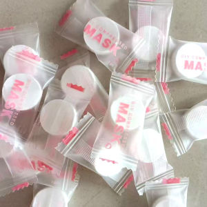 Compressed Bath Towel Tablets Washcloths Cotton Portable Disposable Hypoallergenic Dehydrated Expandable Compact Compressed Towels Washcloths for Camping Swimming Traveling Hiking