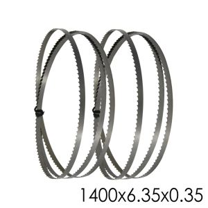 2PCS For fox Charnwood Einhell 8” Wood Band Saw TPI 6 10 15 1400mm Bandsaw Blade 1400x6.35x0.35mm Woodworking Tools Accessories