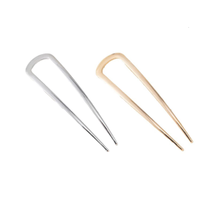 Metal French Hair Pins For Thick Hair U Shaped Pins For Women Elegant Hairstyle Tools Hair Accesories Bun Hair Pins