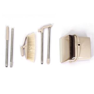 ชุดไม้กวาดไม้กวาด หมุนได้ มีแปรงในตัวพร้อมที่ตักขยะ