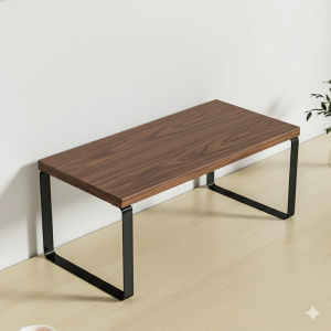 Monitor Stand & Laptop Wood Riser with Sturdy Aluminum Legs Platform Width 20cm– Various Length & Colors Support up to 30kg
