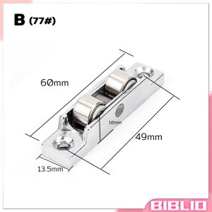 BibLio Slot/Flat Wheel 88/77 Style Sliding Door Casement Pulley Window Pulley Roller Wheel