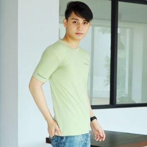 Kaos Pas Body Fit Pria Polo Exchange Gym Motif Stylish Gaya Santai & Aktif Kenyamanan Menyatu -10107