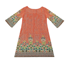 Áo Kiểu Nữ Dài Tay Cổ Tròn In Hoa Thời Trang 305