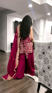 KURTI NEW DESIGN TOPPLAZZO AND DUPATTA MK907 KURTI