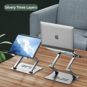 Laptop Stand Aluminium Tablet Bracket Riser Ergonomic Holder Compatible with 9-17inch Laptop for Monitor Stand Adjustable
