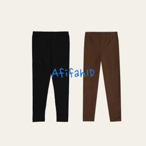 ISI 2 PICIS Legging Anak / Lejing Anak Perempuan 5-12 Tahun/Leging Hitam Polos Panjang Anak Perempuan
