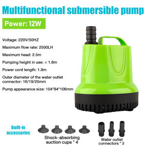 ✨24 hours delivery✨water pump ultra-quiet aquarium circulating pump submersible water pump fish tank water pump filter bottom suction pump