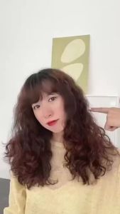 Gel giữ nếp tóc xoăn gôm bọt mềm giữ nếp tạo kiểu tóc xoăn hippie xoăn xù mì xoăn lơi Karseell