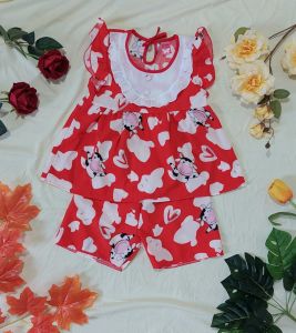 [HCM](3 bộ 3 màu 3 họa tiết khác nhau) Combo 3 bộ lụa kiểu sát nách cho bé (16-22kg)