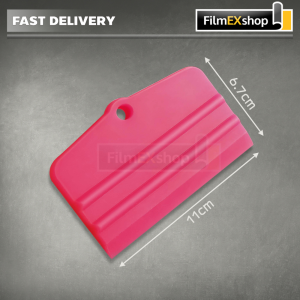 ยางรีดสติ๊กเกอร์ อุปกรณ์ติดฟิล์มกรองแสง เครื่องมือช่างฟิล์ม WR15 Vinyl Wrap Tube TPU Squeegee