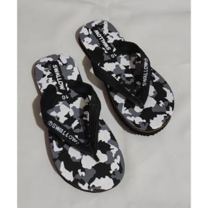Sandal Swallow motif Army Kualitas Premium Karet