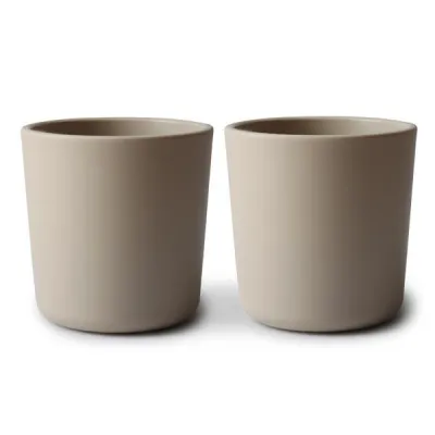 (2-Pack) Mushie Drinking Cups from Denmark (12 Colours) Toddlers Kids Easy To Clean Safe Children