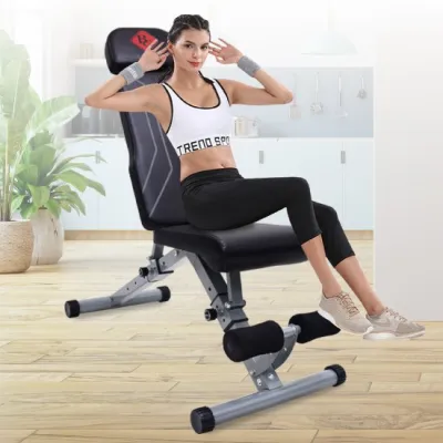 BG Ghế tập tạ tập gym ghế băng tập thể thao dụng cụ thể hình tạ đẩy có thể gấp gọn đa chức năng dùng tại nhà
