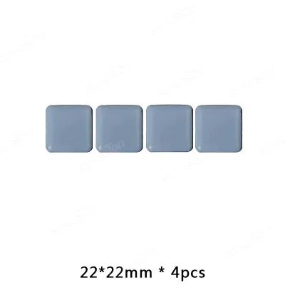 4PCS Feet Glider Sliding Pads Home Furniture Sliders Furniture Gliders PTFE Square Floor Mover Pads For Household Hardware﻿
