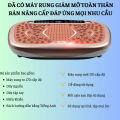 Máy rung toàn thân chính hãng Zlife Việt Nam, Máy giảm cân massage rung toàn thân, giảm mỡ bụng hiệu tại nhà tặng kèm dây kéo tập gym. 
