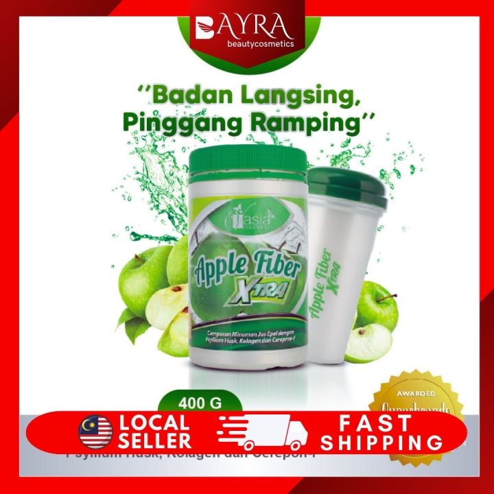 V'Asia Orange Fiber Xtra / Apple Fiber Xtra 400G Lazada