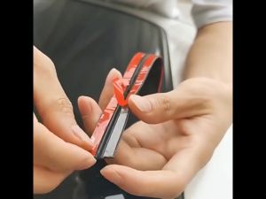 3Rolls 19mm Car Window Rubber Sealing Strips Roof Windshield Edge Protector Rubber Seal Strip Sound Dust Proof