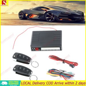 Car Alarm Auto Remote Control Central Locking Door Kit Keyless Entry System with Wireless Remote and Anti-Theft Security for Vehicles