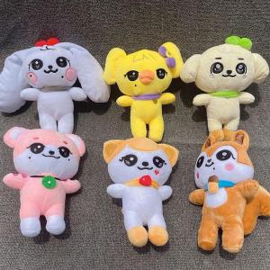 Kpop Ive Cherry Plush Toy Minive Ganganji Dal-e Rei Naori Liz Cheez Erang-e Stuffed Dolls Won young Yujin Gaeul Plushie Figures