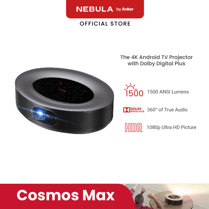Nebula Cosmos Max 4K Projector 4K UHD TV Home Theater Nebula Cosmos Max 4K Projector 4K UHD TV Home Theater