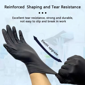 100pcs / box vinyl /nitrile blend powder free latex free non-sterile gloves disposable Tattoo gloves