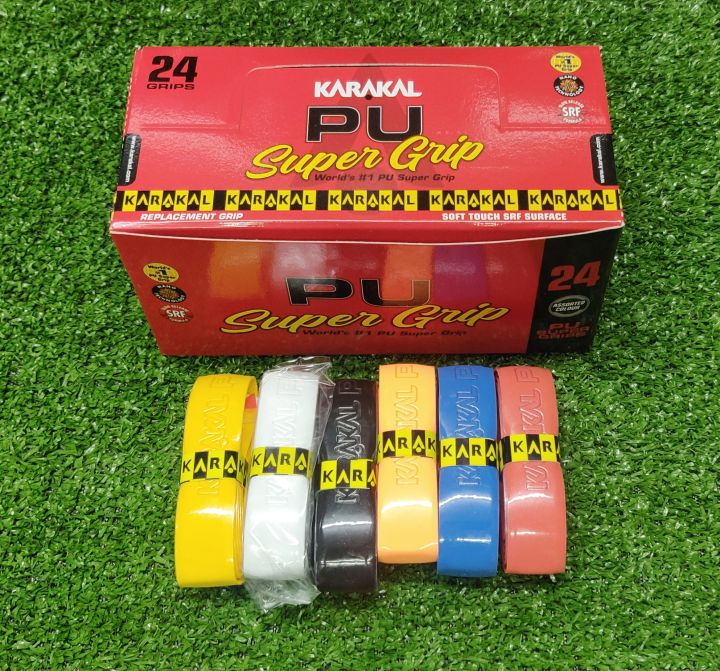 Karakal PU Super Grip de remplacement x 6 pièces