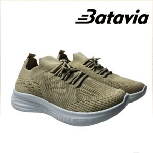 sepatu wanita terbaru BC03 N52 Sepatu Wanita Fashion Sepatu Lari Terbang  Sepatu sekolah bertali yang ringan
