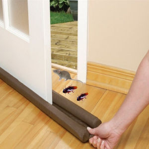Flexible Door Bottom Sealing Strip Guard Sealer Stopper Weatherstrip Wind Dust Blocker Protector