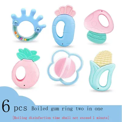 Infant teethers educational early education 4-15 months newborn children newborn boys and girls hand ringing toys