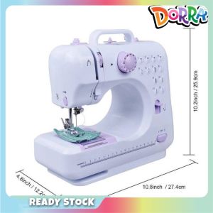 READY STOCK【12 Fungsi Mesin Jahit Pro 】Original FSHM 505 505A Pro Upgraded 12 Stitches Functions Sewing Machine