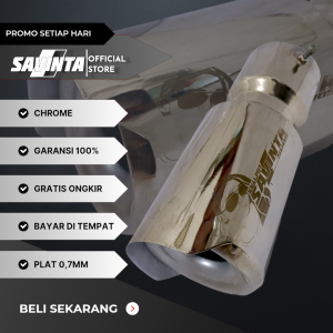 Savinta Knalpot Suos TSB Chrom Big Bus Truk Tronton Nissan