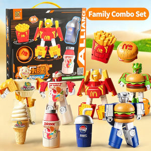 Extra Large Transforming Digital Combining Robot Educational Toy for Boys Christmas gifts