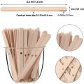 Wooden Candle Wick Holders Wax Core Holder Candle Making Supplies Wick Centering Bar Device. 