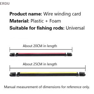 💖【Special price】💖ERDU Fishing Rod Winding Clip Winding Stick Receiver Card Taiwanese Fishing Rodhandling Rod Winding Plate
