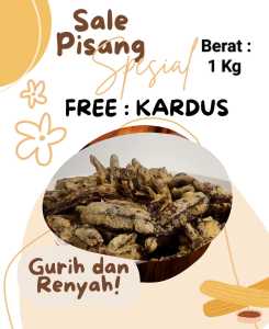 SALE PISANG JARI 1 KG