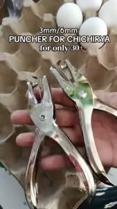 3/6mm Single Hole Puncher Stainless Steel One-Handed Metal Paper Punch for Cards