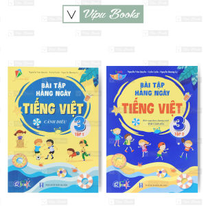 Sách - Bài Tập Hằng Ngày Tiếng Việt Lớp 3 Cánh Diều - Combo 2 Tập