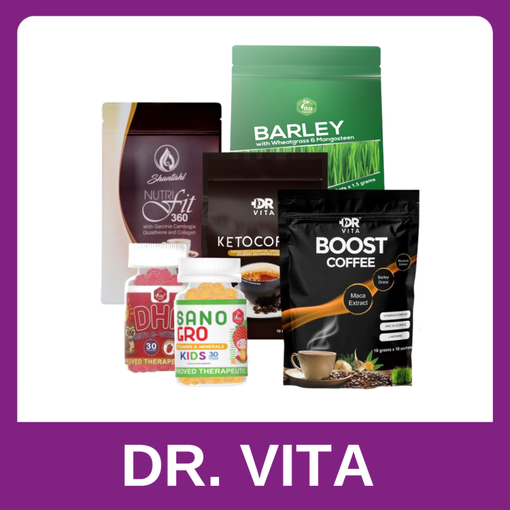 Dr. Vita ( Barley with wheatgrass and mangosteen Keto , Boost