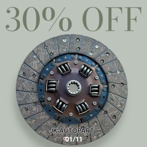 แผ่นคลัชรถยก FOLKLIFT ขนาด 11 นิ้ว 12 ฟัน รูใน 28มม 6สปริง โครงญี่ปุ่นแท้ แผ่นครัชอย่างดี จานคลัช/BBGNHL