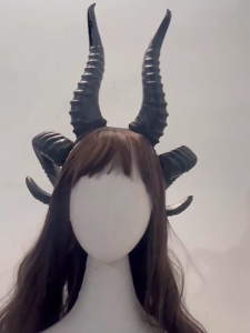 Adjustable Devil Horns Headband Essential Accessory for Halloween Costume Parties Cosplay Accessories