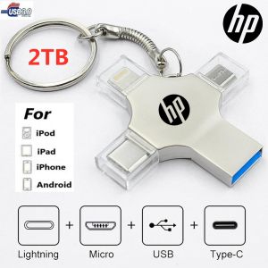 💖Miễn Phí + COD + Hàng Có Sẵn💖Ổ Đĩa Flash 4 Trong 1 Thẻ Nhớ USB 3.0 Ổ USB OTG Tốc Độ Nhanh Type-C Cho I/O/S/Máy Tính Bảng/Android/Điện Thoại Thông Minh/Máy Tính Cá Nhân