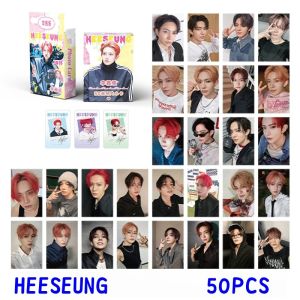DSF Studio 50-55pcs/box EN 2025 SEASONS GREETINGS Orange Blood Photocards Album Laser Hologram Lomo Cards EN HEESEUNG JAKE JAY JUNGWON NI-KI SUNGHOON SUNOO Kpop Postcards Fast Shipping YM